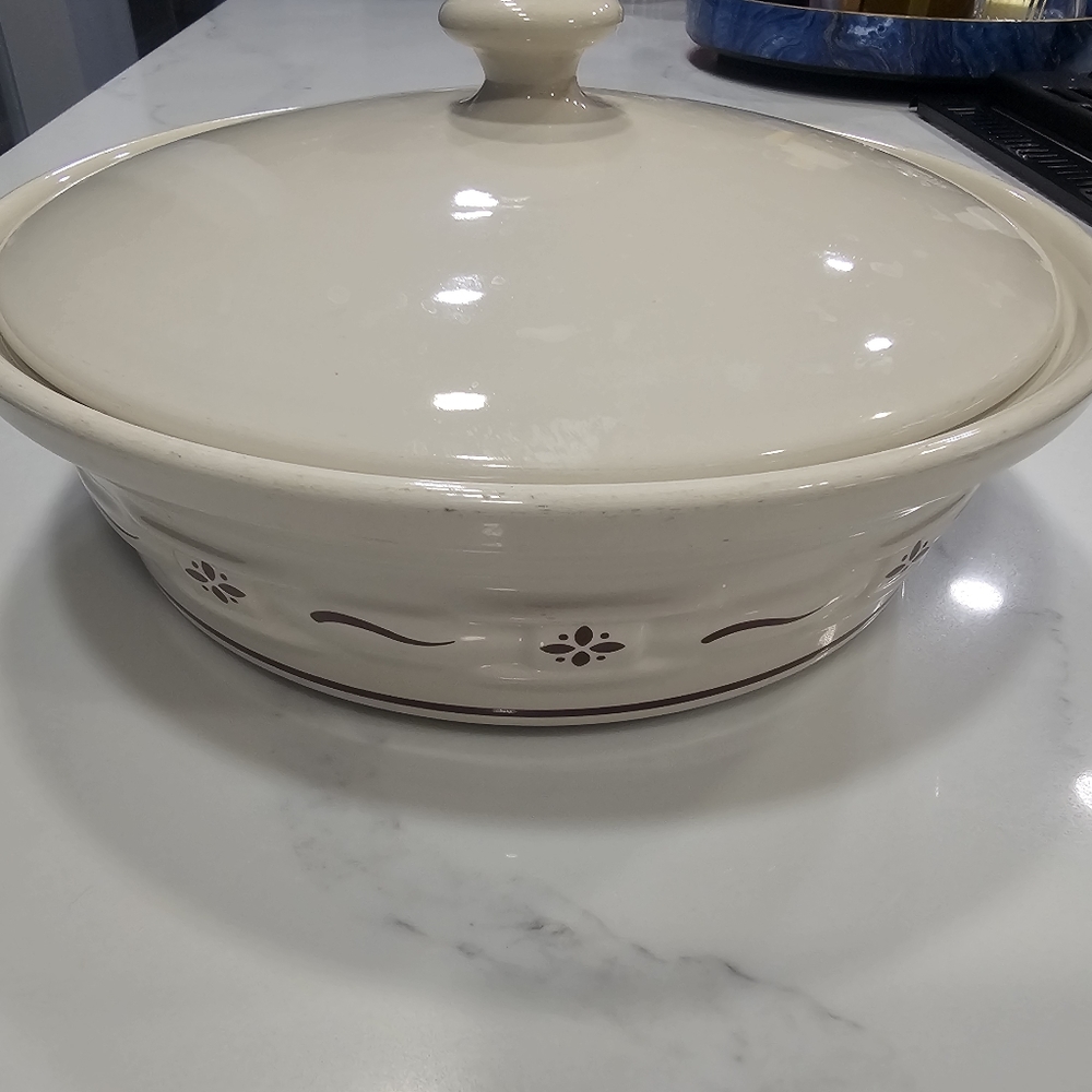 Woven Traditions Red casserole